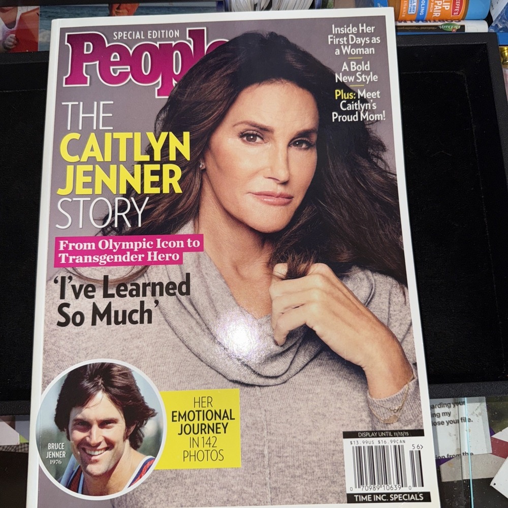 People Magazine Caitlyn Jenner story From Olympic Icon To Transgender‎ Hero 4669
